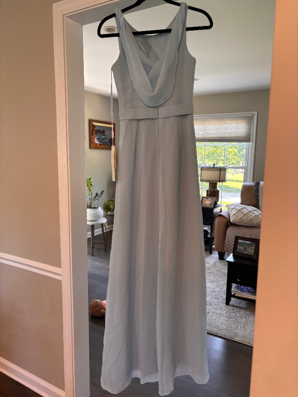 Stacees Sky Blue bridesmaid dress